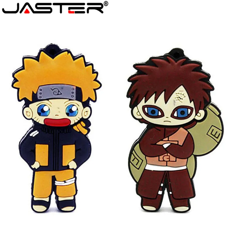 

JASTER Japan cartoon Naruto pendrive One PIECE luffy usb flash drive pen drive 4GB 8G 16GB 32GB 64GB cute memory stick mini gift