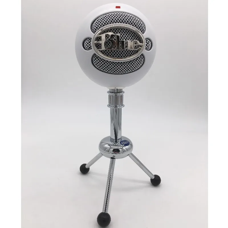 

BLUE SnowBall USB condenser recording microphone with adjustable metal mic stand for capturing vocals,music,podcasts,gaming