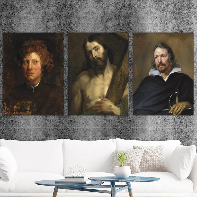 

Home Decoration Print Canvas Art Wall Pictures Poster Canvas Printings Paintings England Anthony van dyck 4 Portrait