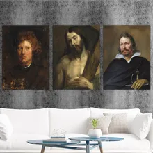 Home Decoration Print Canvas Art Wall Pictures Poster Canvas Printings Paintings England Anthony van dyck 4 Portrait ferrario краска масляная van dyck цвет 91 золото av1116bo91