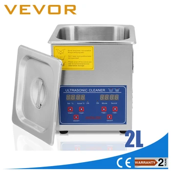 

Wholesale Ultrasonic Cleaner Heater Timer Bracket Jewelry Commercial 60W Vevor ultrasonic cleaner