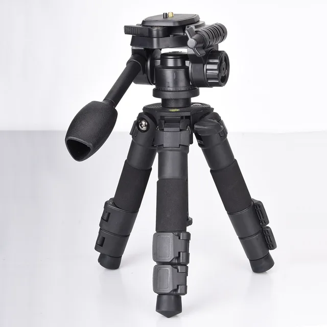 Fusitu Q166S Portable Folding mini tripode Desktop Tripod for DSLR Camerain Tripods from
