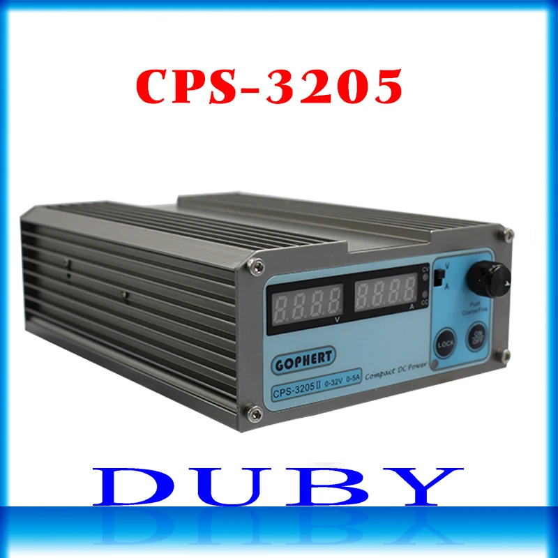 CPS-3205 II 160W low power 110Vac/ 220Vac 0-32V/0-5A,Compact Digital Adjustable DC Power Supply OVP/OCP/OTP (EU UK US) adapter-0