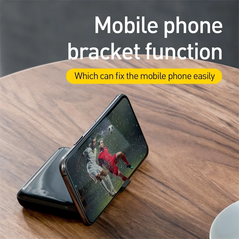 Baseus Portable 10W Wireless Charger 10000mAh Power Bank for iPhone Samsung Xiaomi Fast Wireless Charging External Battery Pack Baseus Portable 10W Wireless Charger 10000mAh Power Bank for iPhone Samsung Xiaomi Fast Wireless Charging External Battery Pack