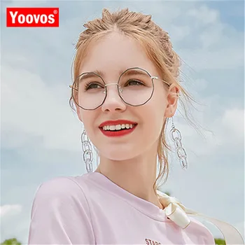 

Yoovos 2019 Street Beat Sunglasss Women Classic Vintage Transparent Lens Glasses Outdoor Driving Fashion Oculos De Sol Feminino