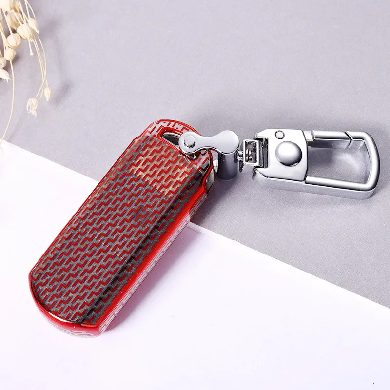 New-Car-Key-Case-Soft-TPU-Remote-Fob-Shell-Cover-Protect-Skin-Keychain-Holder-for-Mazda