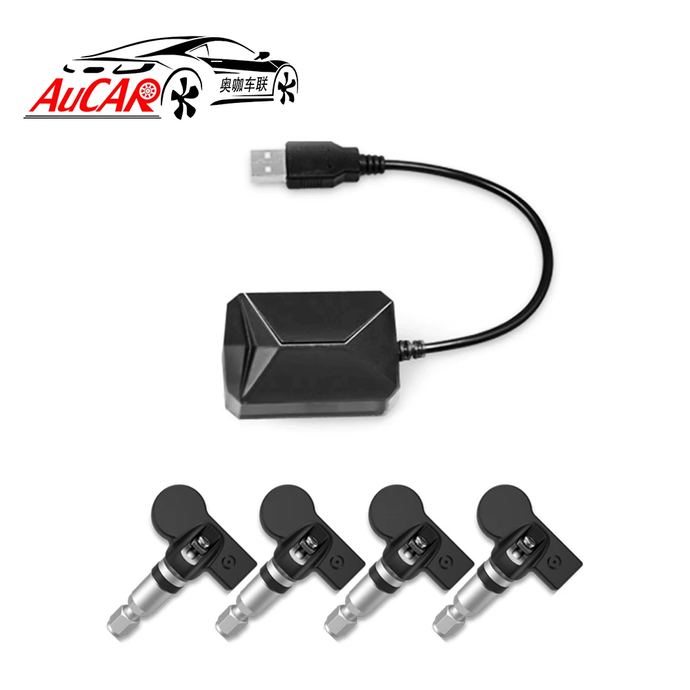 Система контроля давления в шинах AuCAR умные датчики с USB и встроенными внешними