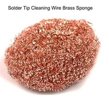 Best Price NOVFIX 10pcs Welding Soldering Solder Iron Tip Cleaner Cleaning Steel Wire Sponge Ball Welding Soldering Accessories Best Price NOVFIX 10pcs Welding Soldering Solder Iron Tip Cleaner Cleaning Steel Wire Sponge Ball Welding Soldering Accessories