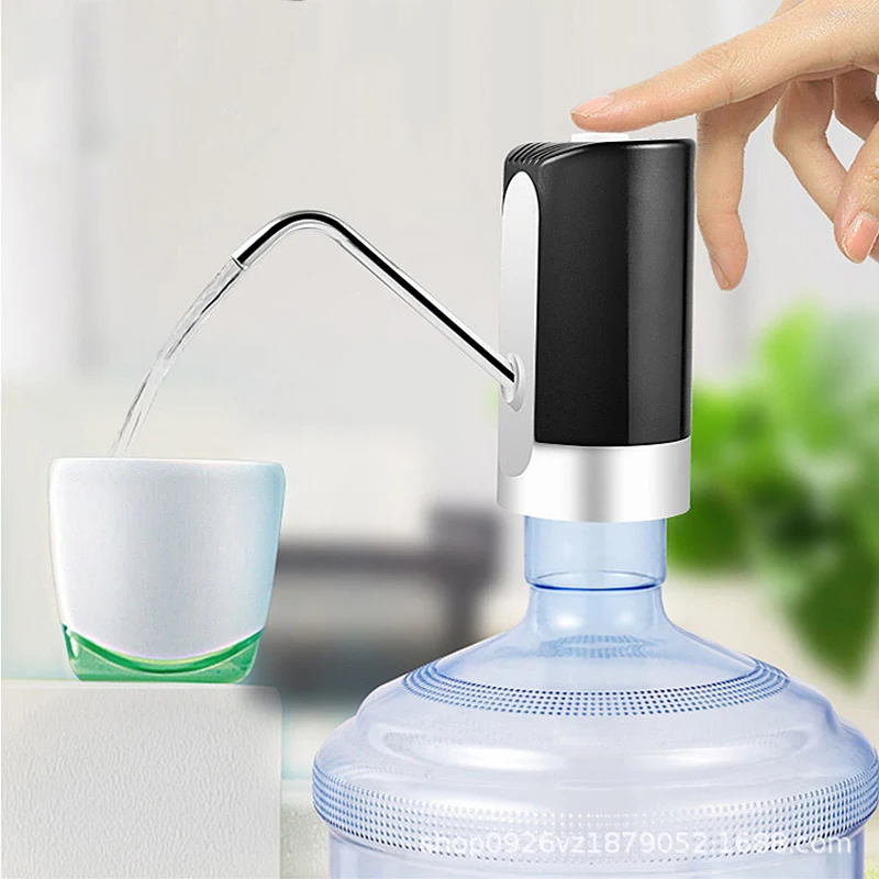 

Rechargeable Electric Water Bottle Pump Dispenser Drinking Water Bottles Suction Unit Portable Water Dispenser Kitchen Tools