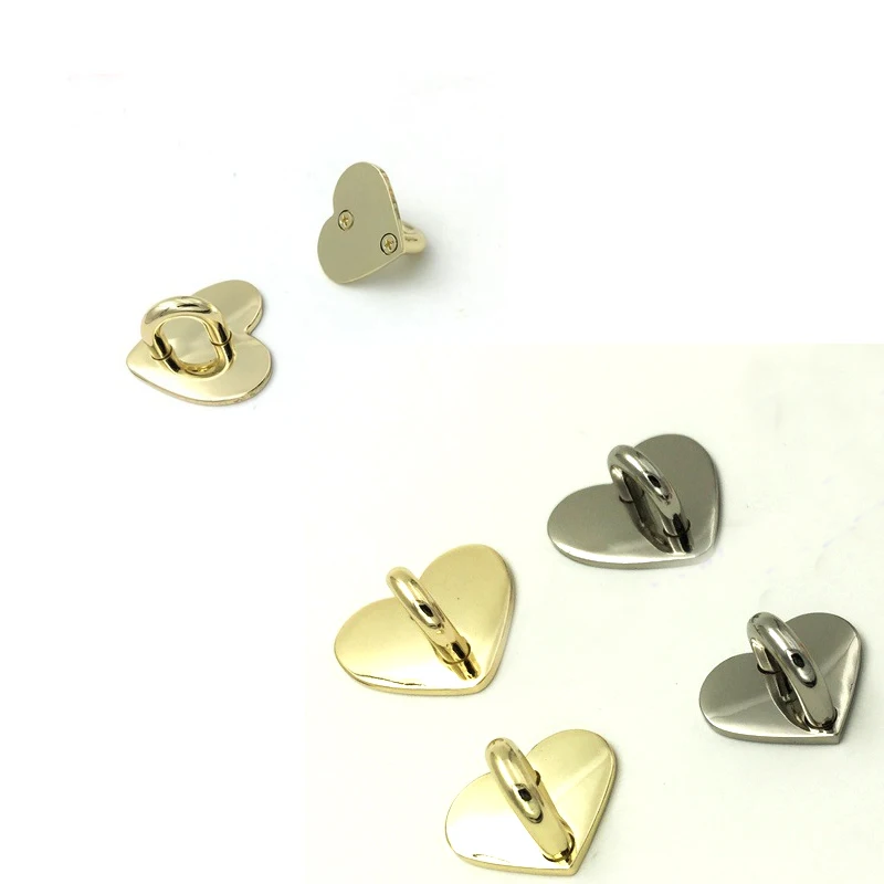 Mobile shell special accessories Korean metal base heart-shaped