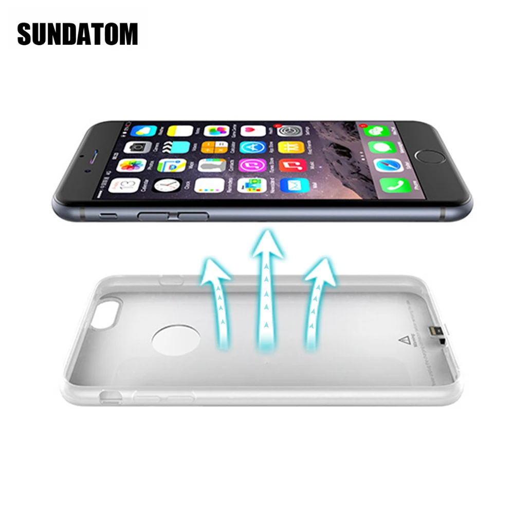 QI Wireless Charger Receiver Case Cover Power Charging
