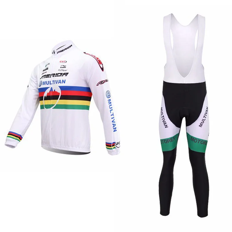 2015 Merida cycling Jersey and pants pro team bicycle clothing long