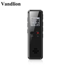 Grabadora Digital activada por voz Vandlion V90 Dictaphone, grabación de Audio de larga distancia, reproductor MP3, reducción de ruido, registro WAV