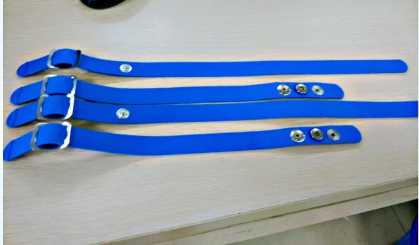 

10pcs TPE plastic strap for chainmail glove 15CM Amercia material cut resistant glove long sleeve strap long glove strap