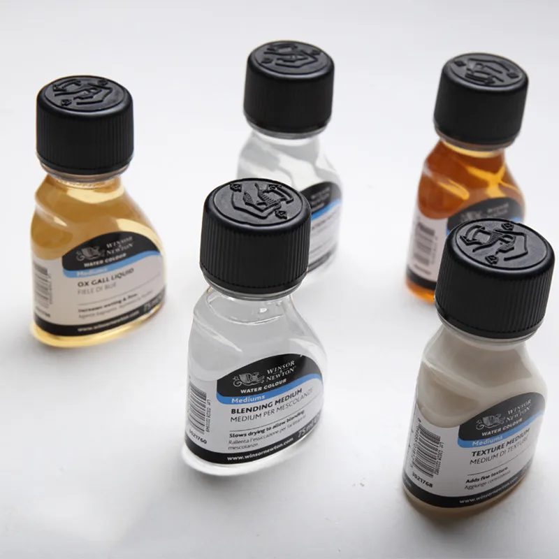 Акварельная краска Winsor Newton средний художественный маскирующий жидкий Радужный
