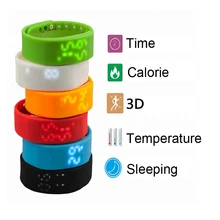 1 pc Intelligent Multiple Bracelet Bracelet Montre Podomètre fitness Tracker Activité Motion Record Étape/Distance/Calories/Sommeil mini H5