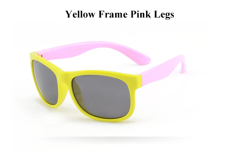 TOP Polarized Silicone Kids Sunglasses Boys Girls Baby Infant Sun Glasses 100% UV400 Eyewear Child Shades Oculos Infantil