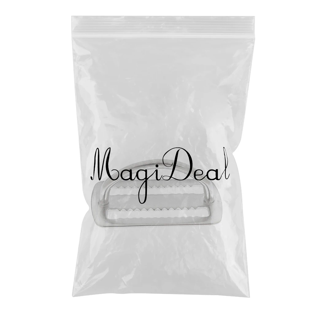 MagiDeal Scuba Diving 316 Stainless Steel 5cm Weight Belt Keeper with D Ring Harness Gear Tool Weight Belt Keeper