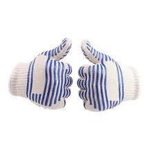 Компанией dhl 200 шт высокое качество жаростойкий прочный перчатка для печи для 540F поверхности печь для барбекю перчатки для готовки рукавица для Гриль-барбекю