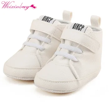 

Autumn Winter Fashion Toddler Newborn Shoes First walker Baby Kids Boy Girl Soft Sole Canvas Sneaker 0-12Months