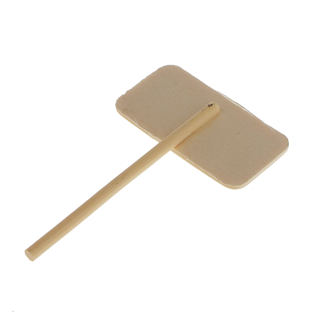 20Pcs Cute Wood Blackboard Fairy Garden Crafts Plant Pot Figurines Bonsai Micro Landscape Decor S+L