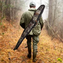 Тактический чехол 130 см для страйкбола, винтовки, ружья, Оксфорд, мягкая пена, защита для оружия, бионический камуфляж, военная охотничья сумка на плечо