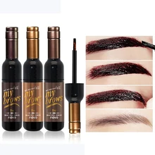 Новая брендовая косметика для глаз red wine Eye Набор для перманенного макияжа бровей оттенок стойкий водонепроницаемый красящий гель для бровей крем Тушь для ресниц косметика усилитель