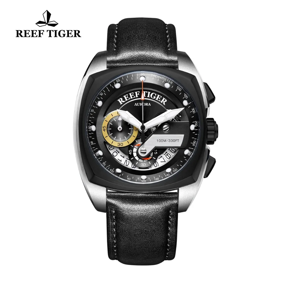 

2019 Reef Tiger/RT Top Brand Luxury Military Sport Watch Fashion Quartz Watches Waterproof Men Watch Famous Male Clock RGA3363