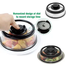 15x19x7,5 см Вакуумный пищевой упаковщик, крышка для кухни, мгновенный Вакуумный пищевой упаковщик, свежая крышка, Горячие кухонные аксессуары