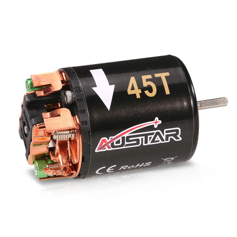 AUSTAR 540 45T матовый двигатель для 1/10 Axial SCX10 RC4WD D90 гусеничный альпинистский Радиоуправляемый автомобиль