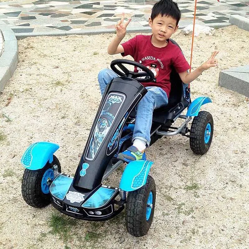 Детские игрушки для активного отдыха и спорта, 4 колеса, педали для автомобиля, пневматические шины, детские велосипеды, детский пляжный автомобиль