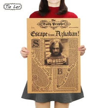 Cravate LER Sirius Orion noir Vintage rétro Kraft affiche barre Stickers muraux quotidien prophète peintures décoratives 42X30cm(China)