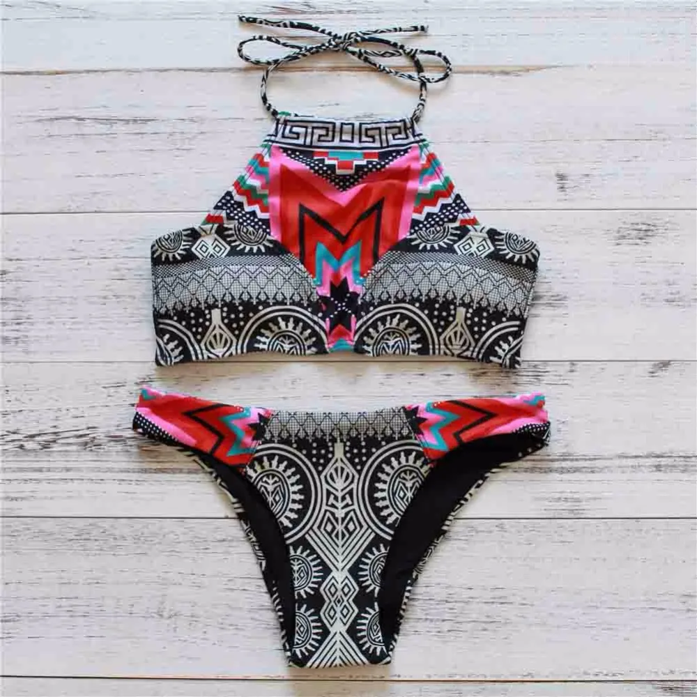 Clearance Sale Women Bikini 2017 Swimsuit Two Piece Swimwear Women Bathing Suit Push Up Swimming