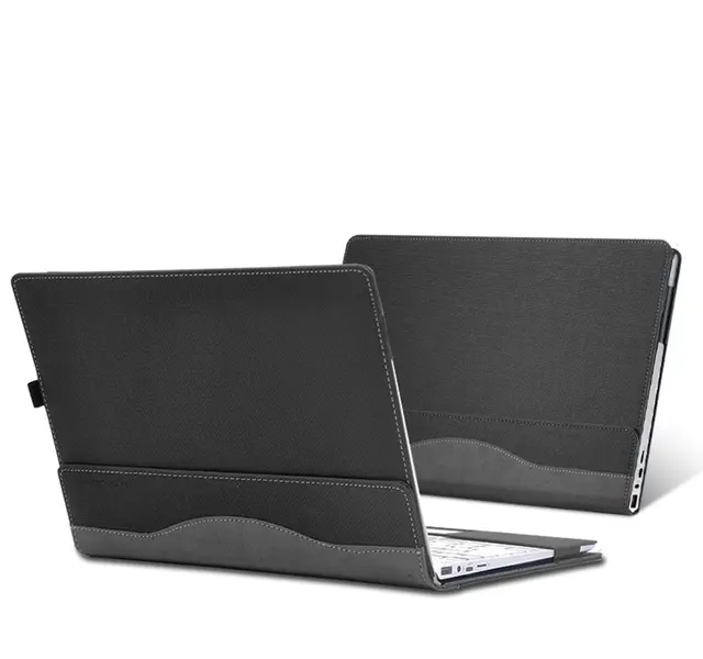 Case for Hp Spectre X360 15.6 PU Leather Folio Stand Hard Cover for