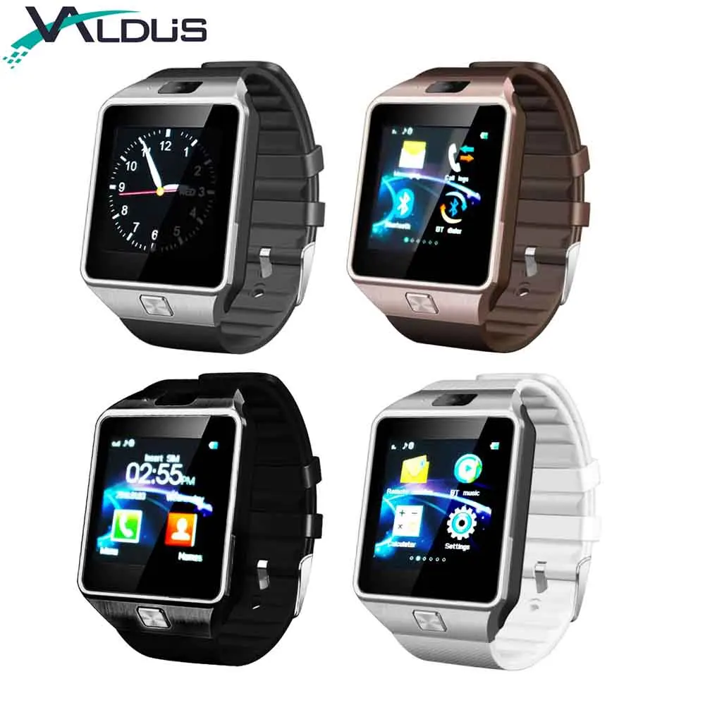

Valdus DZ09 Smart Watch Men Smartwatch Phone Call SIM TF Card WristWatch Pedometer For SmartPhone VS GT08 A1 Q18