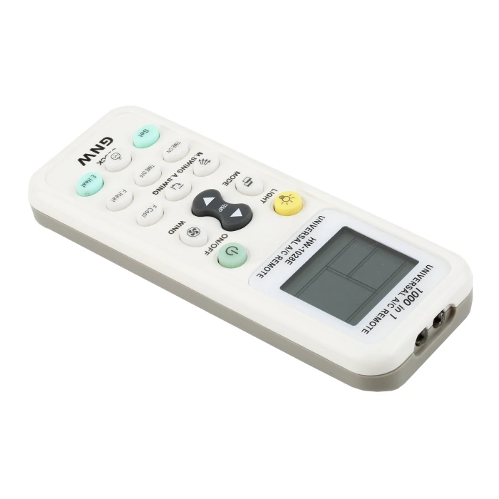 

Universal LCD A/C Muli Remote Control RC 433 mhz Frequency for Air Condition Conditioner Simple Operation HW-1028E