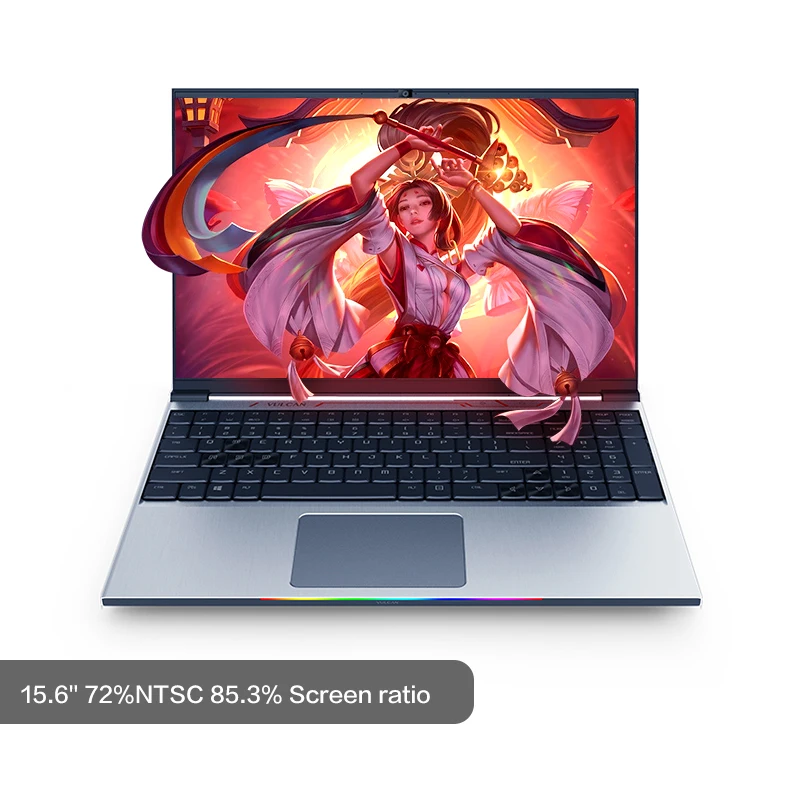 Cheap 15.6inch Ultrathin Laptop Intel Celeron J3455 CPU Quad Core 8G DDR3+1000G HDD Window 7/10 Notebook Computer