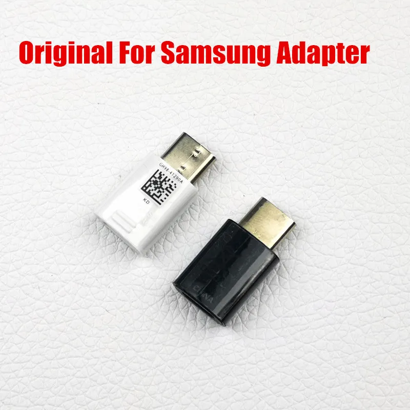 

Original Charger adapter For Samsung Galaxy S8 s9 Plus note 8 9 Micro USB Connector to Type-C Converter USB-C Fast charger Cable
