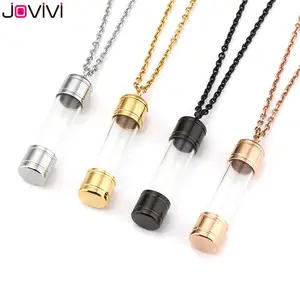 100 Stück Bail Tube Perlen Rohr Spacer Perlen Schmuck Anhänger Haar Dekoration