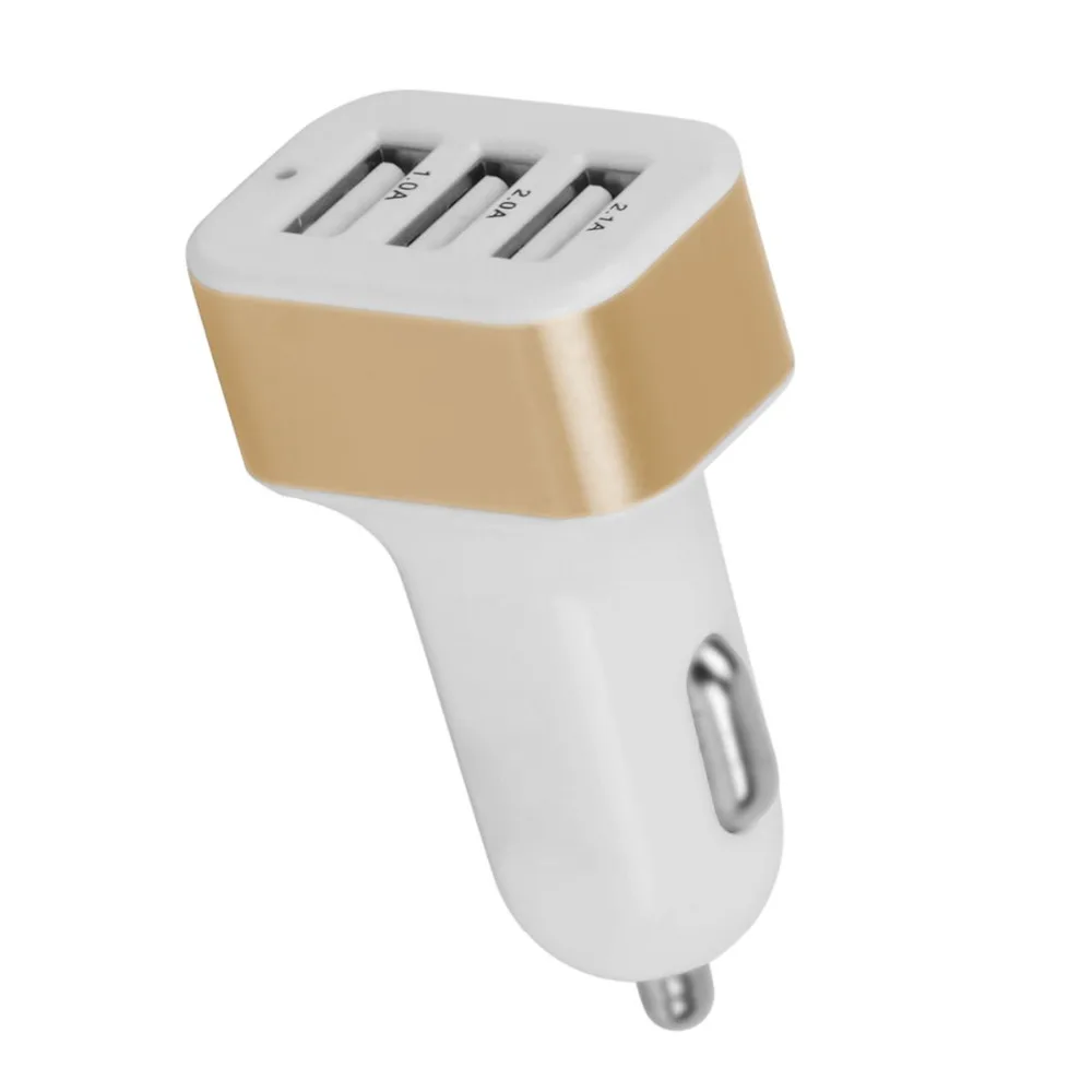 Тройное Универсальное USB Автомобильное зарядное устройство 3 порта