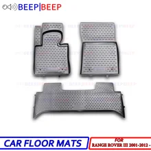 Для Land Rover Range Rover III 2001-2012 автомобильные коврики для затопления ковры Авто Пол пылезащитный нескользящий Автомобиль Стайлинг украшение интерьера