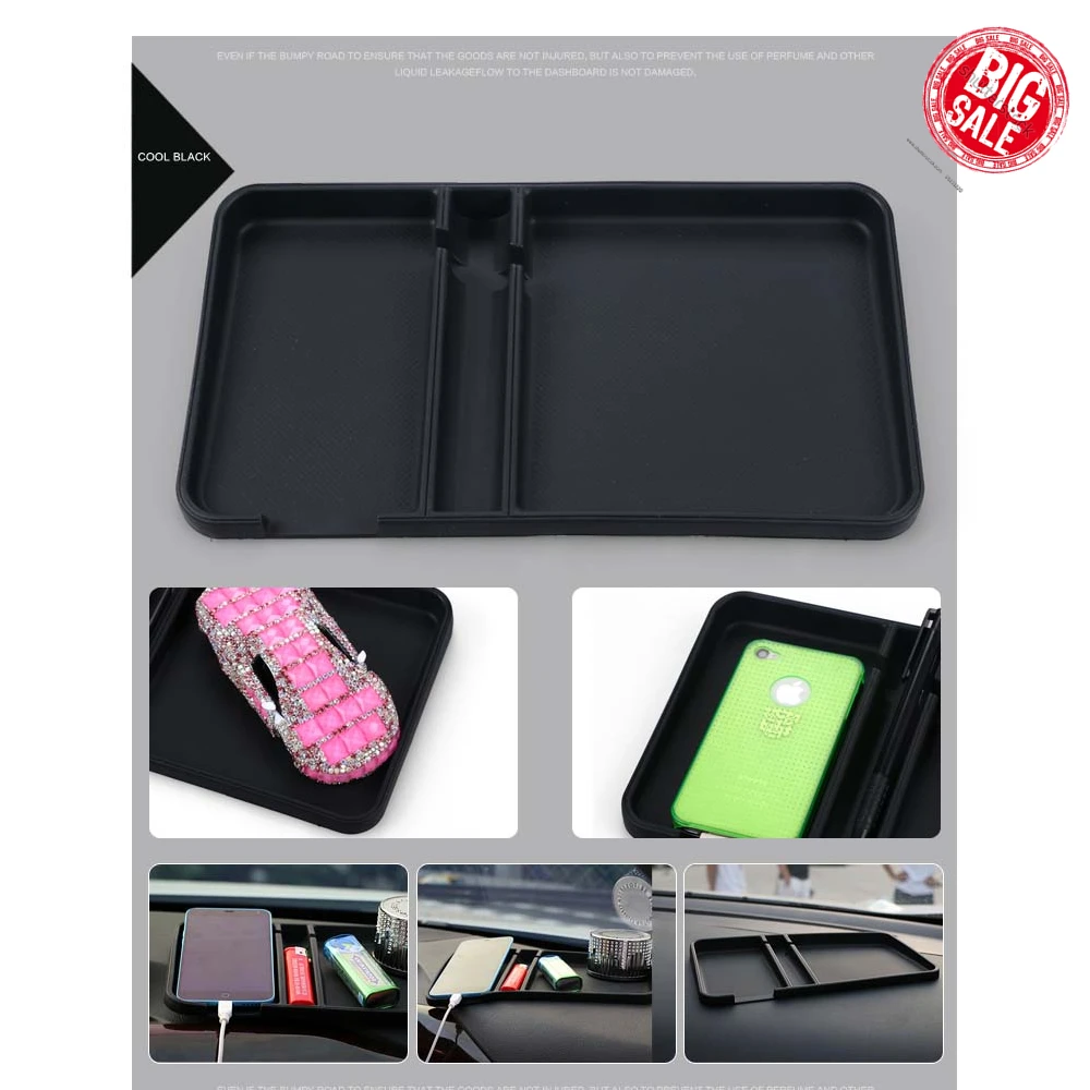 Silicone Skin Car Mat Non-Slip Pad Holder Anti-Slip Anti Slip Styling Accessories suit all car nice look | Автомобили и мотоциклы