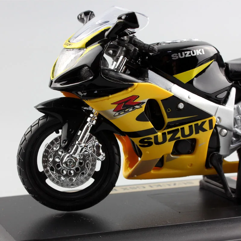 1/18 maisto мини SUZUKI GSX R600 GSX-R600 Gixxer GSXR Спорт велосипед металл литья под давлением и модели автомобилей Мотоцикл детские весы игрушка Коллекция