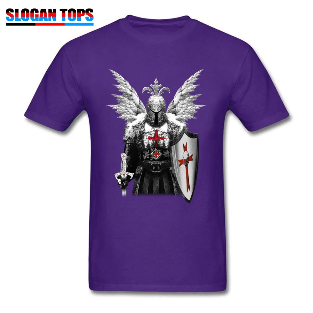 T Shirt Braveheart Tops Shirt Summer Family Design Short Sleeve All Cotton Crew Neck Men's Top T-shirts Design Braveheart purple