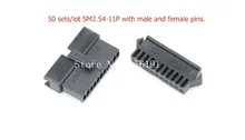 50 Set lot 11 Pin SM2 54 11P JST 2 54mm series SM 11P Multipole Connector