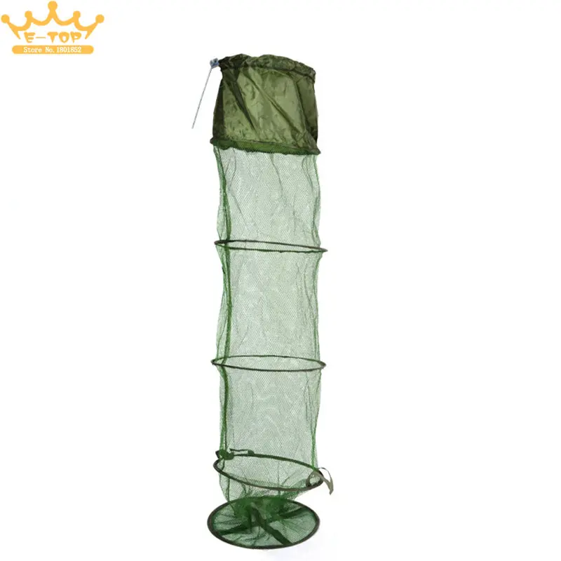 

4mm Pores Folding Shrimp Cage Fishing Net Fishing Tackle