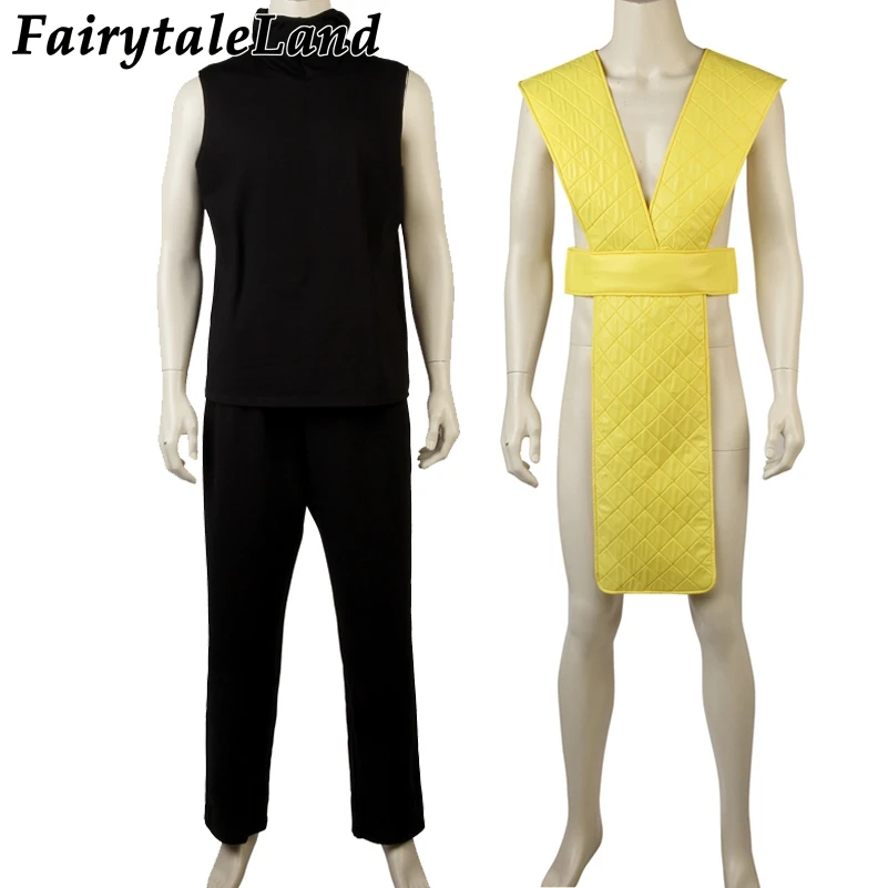 Custom Made Mortal Kombat X Scorpion Cosplay Costume - Hot Game Halloween Costumes image 3