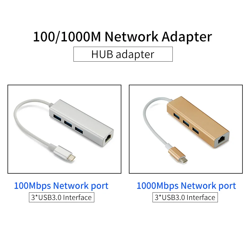 USB C Ethernet Rj45 сетевой адаптер 3 Порты и разъёмы Тип usb C концентратор 10/100/1000 Мбит/с Gigabit Ethernet USB 3,0 сетевая карта для MacBook