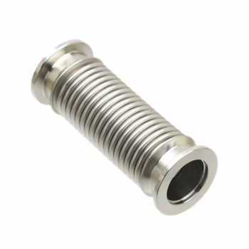 

ISO-KF25 (NW/KF-25) Bellows Flexible Hose tube (Length 4") Vacuum Flanges Fitting SS304 Stainless Steel 304