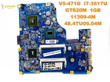 Original for ACER V5-471G laptop motherboard V5-471G I7-3517U GT620M 1GB 11309-4M 48.4TU05.04M tested good free shipping